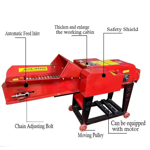 Silage machine (integrated grinder) 