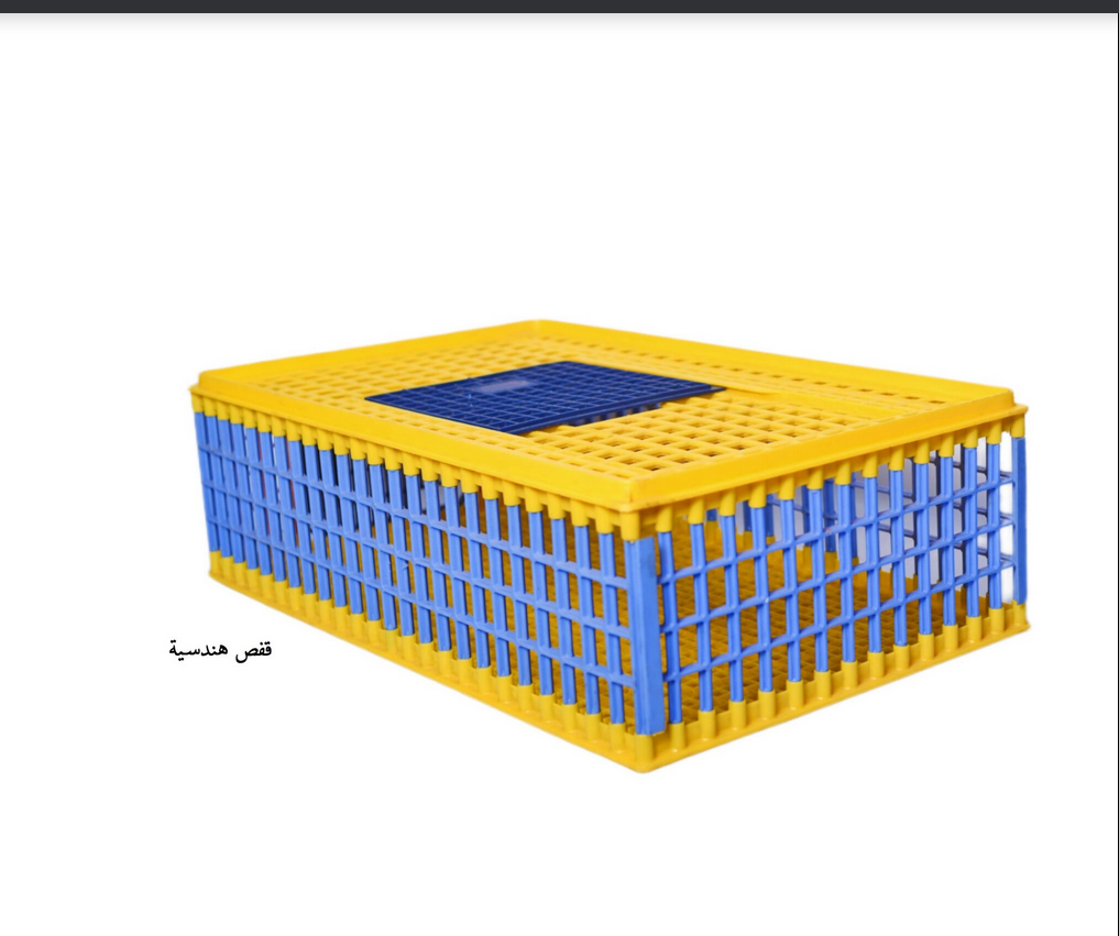 Plastic poultry cage